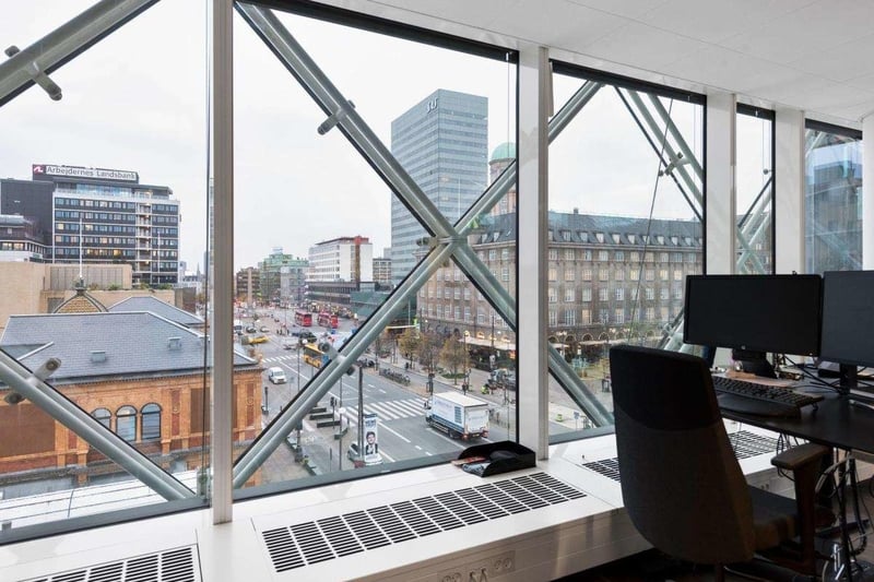 Kontor med udsigt i København K